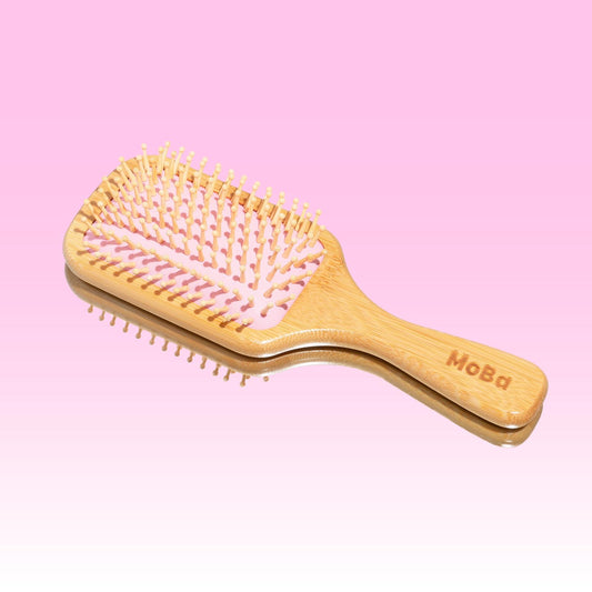 Pink Bamboo Brush