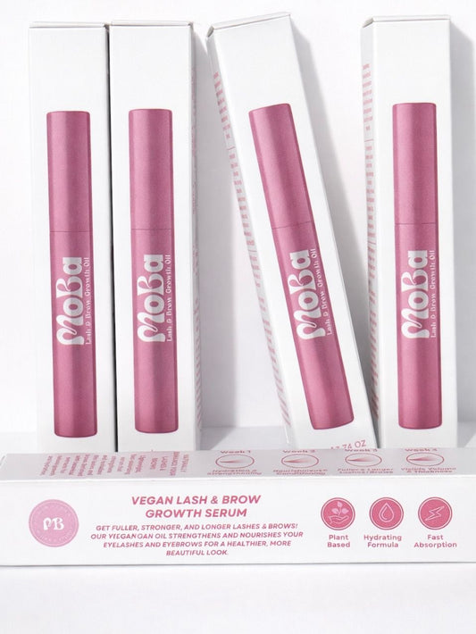 Aceite para el crecimiento de cejas y pestañas