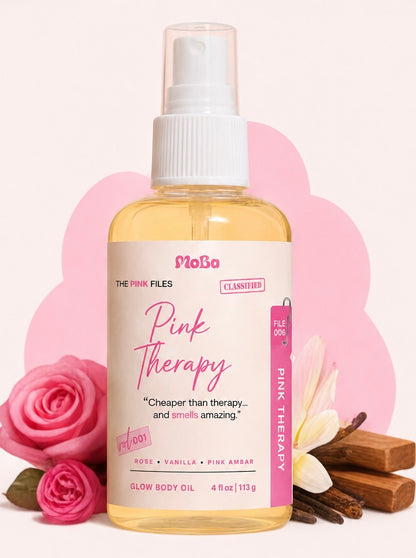 Pink Therapy Glow Body Oil