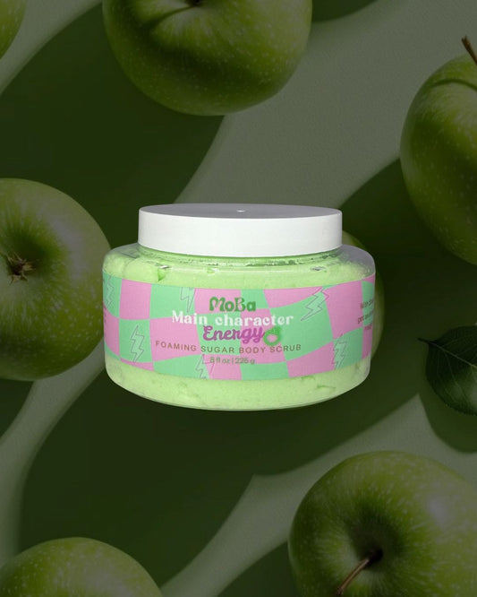 Main Character Energy- Green Apple Body Scrub