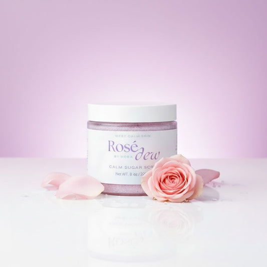 🫧 Calm Sugar Body Scrub — Rosé Dew