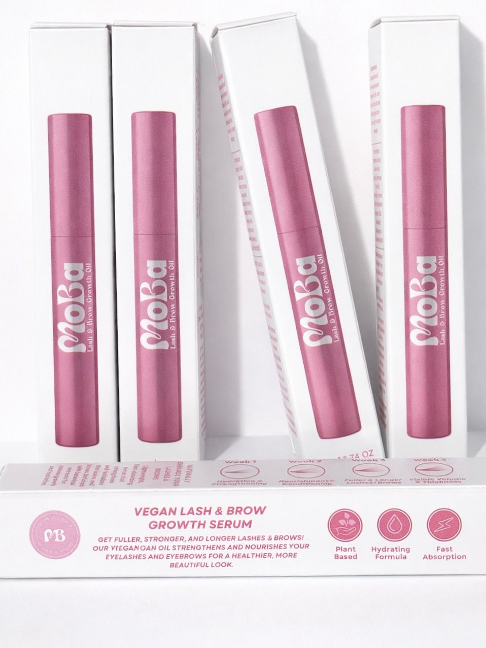 Aceite para el crecimiento de cejas y pestañas 