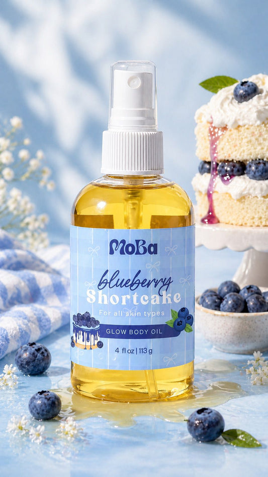 🫐 🍰 Blueberry Shortcake Glow Body Oil