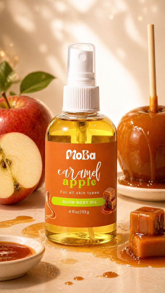 🍎 Caramel Apple Glow Body Oil