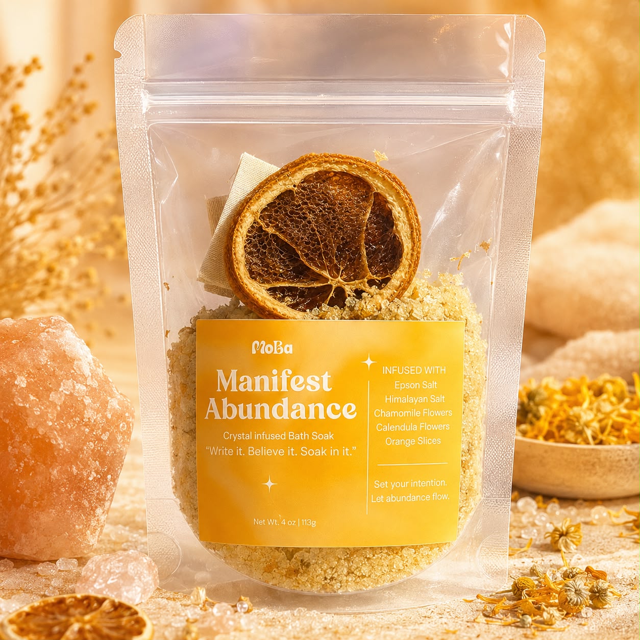 💛 Manifest Abundance Bath Moods